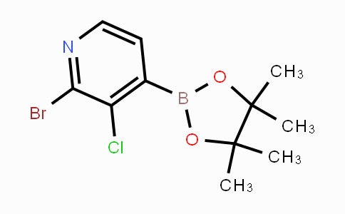 2-Bromo-3-chloropyridine-4-boronic acid pinacol ester