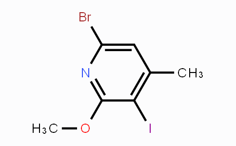 6-Bromo-3-iodo-2-methoxy-4-methylpyridine