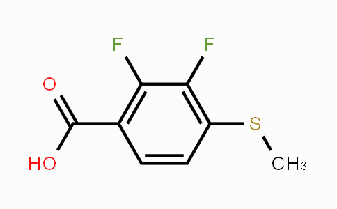 CAS No. 261915-08-6, 2,3-Difluoro-4-(methylthio)benzoic acid