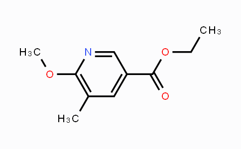 CAS No. 1379029-12-5, Ethyl 6-methoxy-5-methylpyridine-3-carboxylate