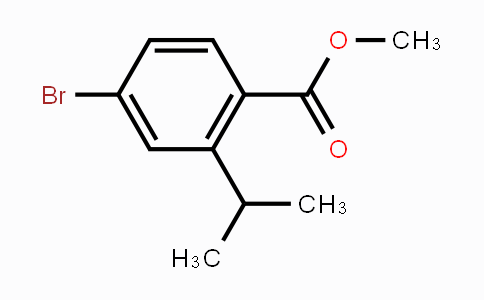 CAS No. 643094-19-3, Methyl 4-bromo-2-isopropylbenzoate