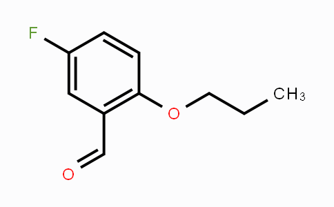 CAS No. 19415-54-4, 5-Fluoro-2-propoxybenzaldehyde