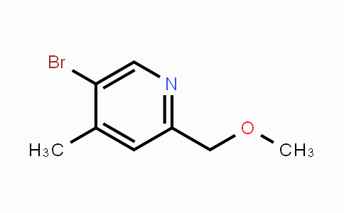 CAS No. 1798295-16-5, 5-Bromo-2-(methoxymethyl)-4-methylpyridine