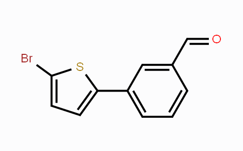 CAS No. 1528694-65-6, 3-(5-Bromothiophen-2-yl)benzaldehyde