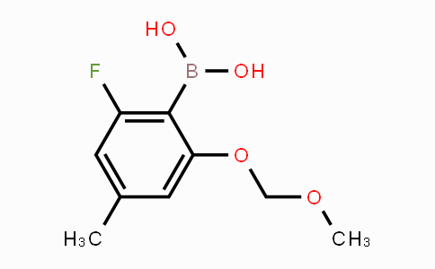 2-Fluoro-4-methyl-6-(methoxymethoxy)phenylboronic acid