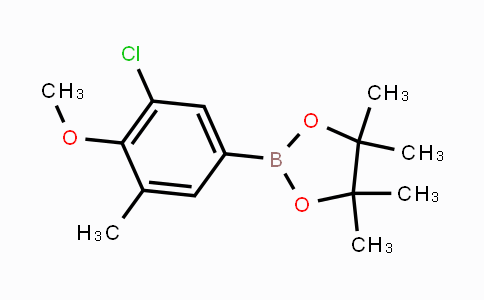 CAS No. 1801166-63-1, 3-Chloro-4-methoxy-5-methylphenylboronic acid pinacol ester