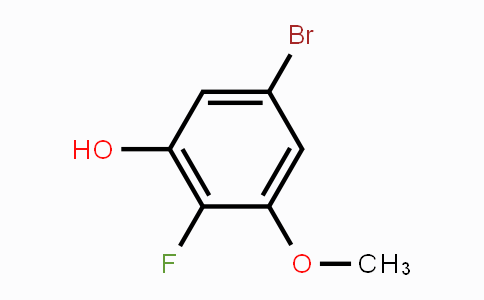 CAS No. 1782384-98-8, 5-Bromo-2-fluoro-3-methoxyphenol