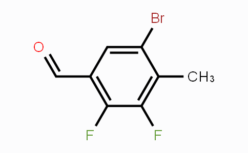 CAS No. 1823871-92-6, 5-Bromo-2,3-difluoro-4-methylbenzaldehyde
