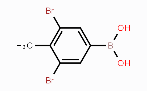 CAS No. 2241870-51-7, 3,5-Dibromo-4-methylphenylboronic acid