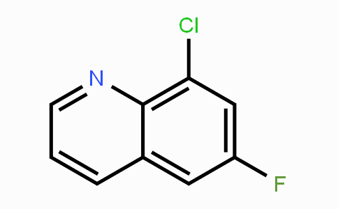 CAS No. 22319-88-6, 8-Chloro-6-fluoroquinoline
