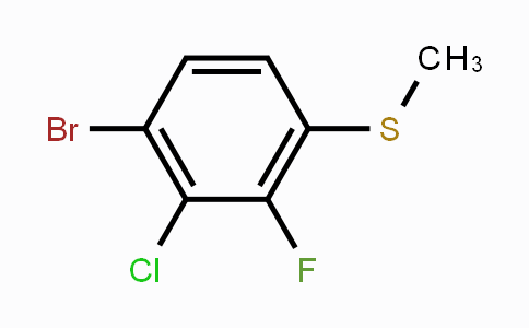 CAS No. 214057-25-7, 4-Bromo-3-chloro-2-fluorothioanisole