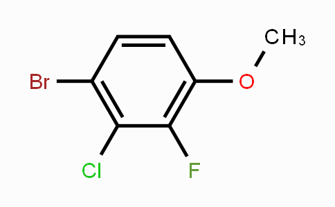 909122-27-6 | 1-Bromo-2-chloro-3-fluoro-4-methoxybenzene