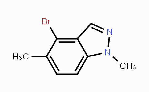 CAS No. 1159511-77-9, 4-Bromo-1,5-dimethyl-1H-indazole