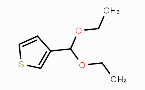CAS No. 3199-44-8, Thiophene-3-carboxaldehyde diethyl acetal
