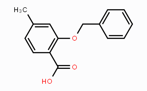 CAS No. 117571-33-2, 4-Methyl-2-(phenylmethoxy)benzoic acid