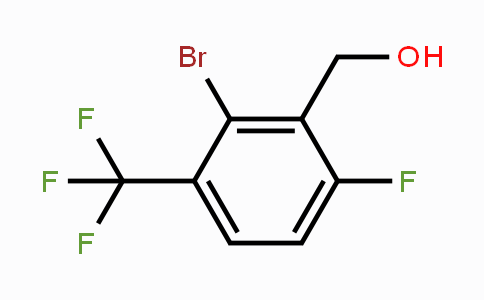 CAS No. 2090690-37-0, 2-Bromo-6-fluoro-3-(trifluoromethyl)benzyl alcohol
