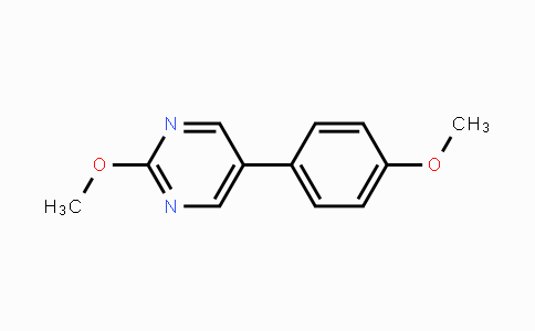 CAS No. 27956-17-8, 2-Methoxy-5-(4-methoxy-phenyl)-pyrimidine