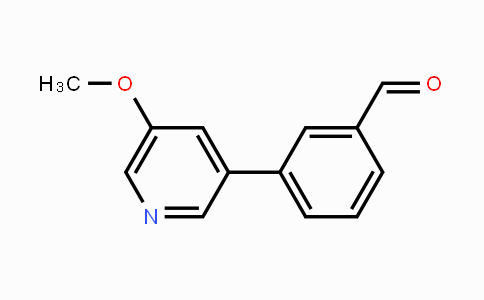 CAS No. 1545092-30-5, 3-(5-methoxy-3-pyridinyl)benzaldehyde