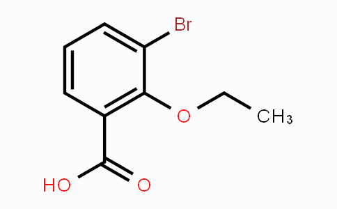 CAS No. 1275532-56-3, 3-Bromo-2-ethoxybenzoic acid