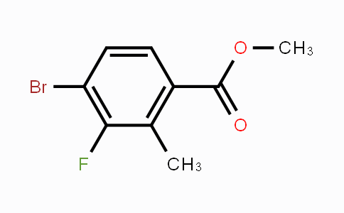 CAS No. 1365969-22-7, Methyl 4-bromo-3-fluoro-2-methylbenzoate