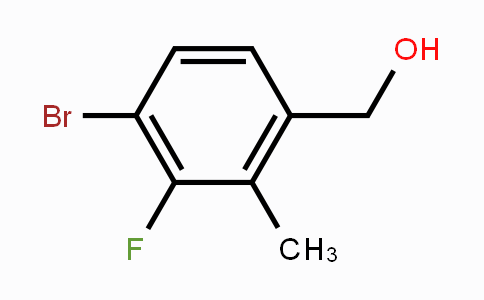 CAS No. 2012740-55-3, (4-Bromo-3-fluoro-2-methylphenyl)methanol