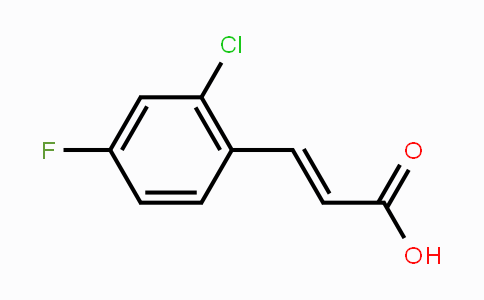 CAS No. 174603-37-3, 3-(2-Chloro-4-fluorophenyl)-2-propenoic acid