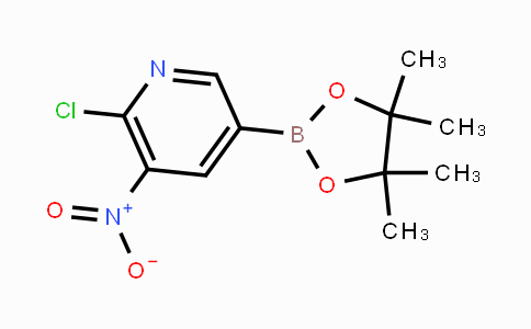 CAS No. 1310383-11-9, 6-Chloro-5-nitropyridine-3-boronic acid pinacol ester