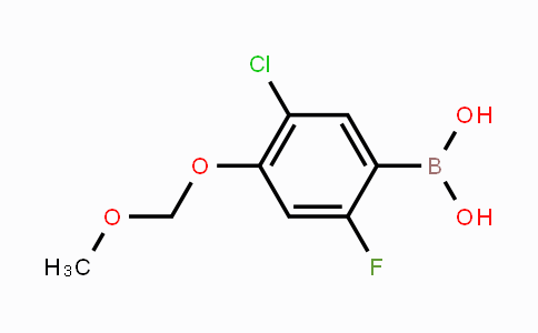 3-Chloro-6-fluoro-4-(methoxymethoxy)phenylboronic acid