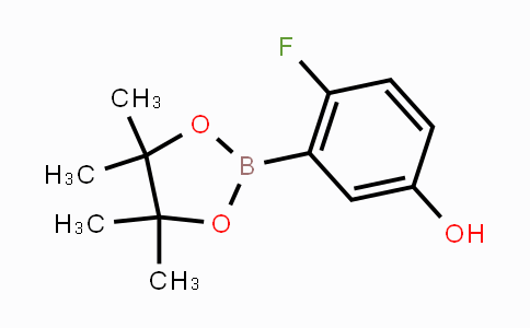 CAS No. 1398923-95-9, 2-Fluoro-5-hydroxyphenylboronic acid, pinacol ester