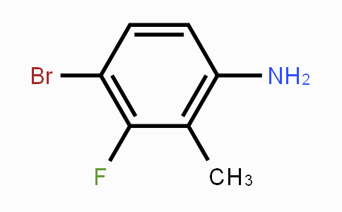 CAS No. 127408-03-1, 4-Bromo-3-fluoro-2-methylaniline