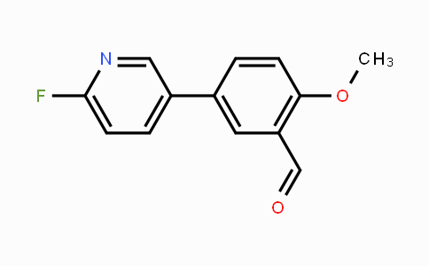MC448228 | 946001-98-5 | 5-(6-Fluoropyridin-3-yl)-2-methoxy-benzaldehyde