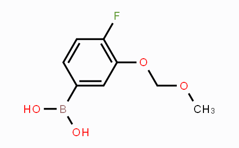 CAS No. 2246556-68-1, 4-Fluoro-3-(methoxymethoxy)phenylboronic acid