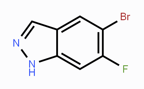 CAS No. 105391-70-6, 5-Bromo-6-fluoro-1H-indazole
