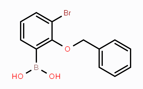 CAS No. 871125-92-7, 3-Bromo-2-(phenylmethoxy)phenylboronic acid