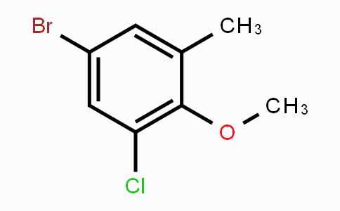 91506-05-7 | 5-Bromo-1-chloro-2-methoxy-3-methylbenzene