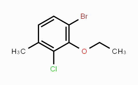 CAS No. 2244107-80-8, 4-Bromo-2-chloro-3-ethoxytoluene