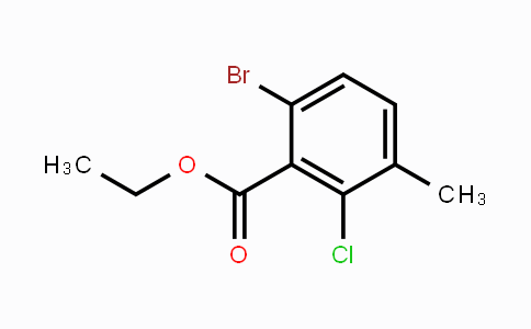 CAS No. 1478503-61-5, Ethyl 6-bromo-2-chloro-3-methylbenzoate