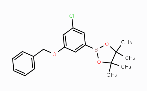 3-(Benzoxy)-5-chlorophenylboronic acid pinacol ester