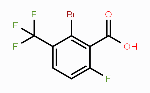 CAS No. 2059937-52-7, 2-Bromo-6-fluoro-3-(trifluoromethyl)benzoic acid