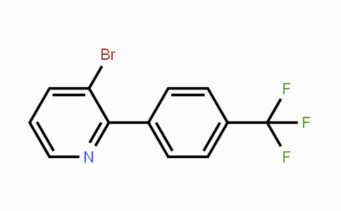 CAS No. 1259091-98-9, 3-Bromo-2-(4-trifluoromethylphenyl)pyridine