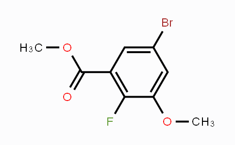 MC448278 | 1820684-72-7 | Methyl 5-bromo-2-fluoro-3-methoxybenzoate