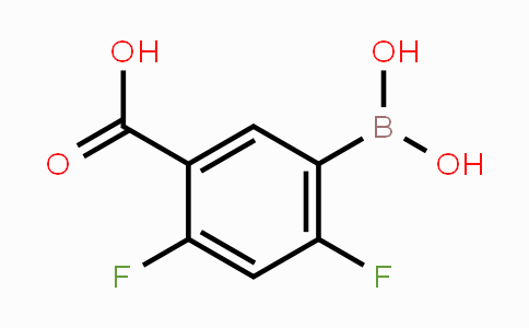 5-Carboxy-2,4-difluorophenylboronic acid