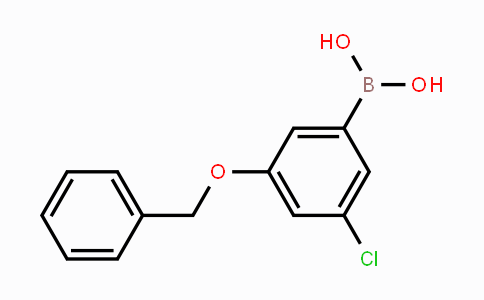 CAS No. 1256345-82-0, 3-(Benzoxy)-5-chlorophenylboronic acid