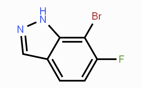 CAS No. 1427377-75-0, 7-Bromo-6-fluoro-1H-indazole