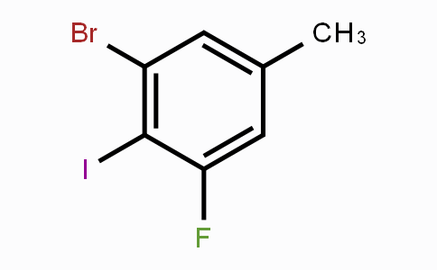 CAS No. 1000576-09-9, 3-Bromo-5-fluoro-4-iodotoluene