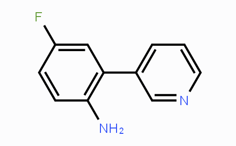 CAS No. 923293-16-7, 4-Fluoro-2-(pyridin-3-yl)benzenamine
