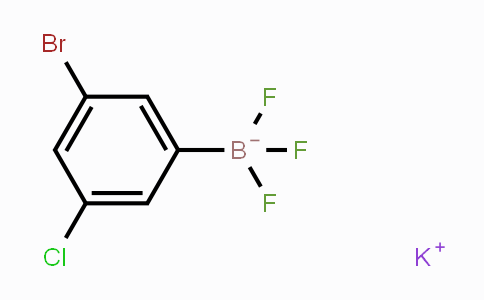 CAS No. 1189097-41-3, Potassium 3-bromo-5-chlorophenyltrifluoroborate