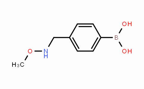 4-[(Methoxyamino)methyl]phenylboronic acid