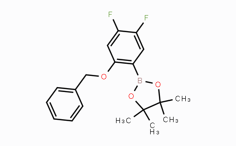2-Benzyloxy-4,5-difluorophenylboronic acid pinacol ester