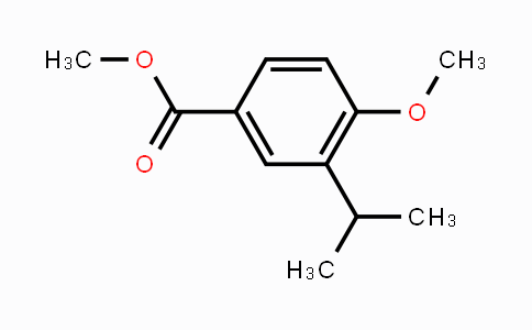 CAS No. 105401-95-4, 3-Isopropyl-4-methoxy-benzoic acid methyl ester